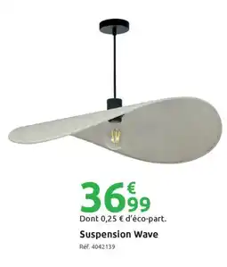 Mr Bricolage Suspension Wave offre