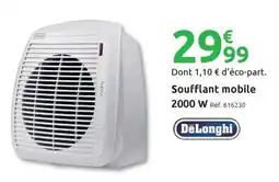 Mr Bricolage DeLonghi Soufflant mobile offre