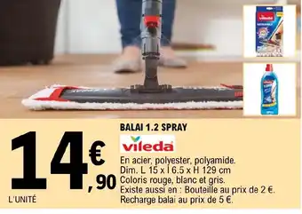 E.Leclerc Balai 1.2 Spray offre