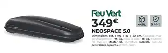 Feu vert neospace 5.0