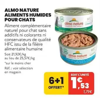 ALMO NATURE ALIMENTS HUMIDES POUR CHATS