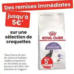 Animalis ROYAL CANIN Regular STERILISED offre