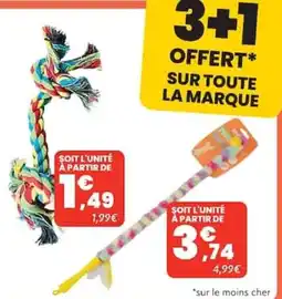 Animalis 3+1 OFFERT* SUR TOUTE LA MARQUE offre
