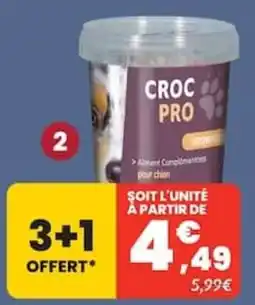 Animalis CROC PRO offre