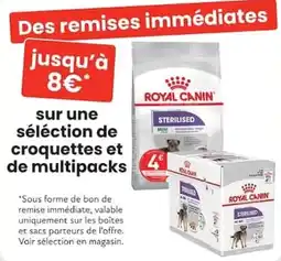 Animalis ROYAL CANIN STERILISED offre