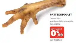 Animalis PATTE DE POULET offre