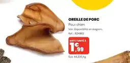 Animalis OREILLE DE PORC offre
