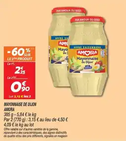 Netto AMORA Mayonnaise de Dijon offre