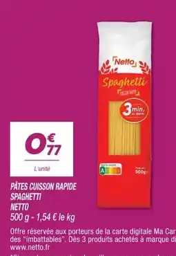 Netto Netto Spaghetti offre