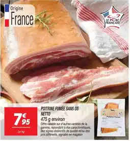 Netto Poitrine Fumée Sans Os offre