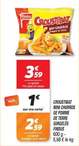 Netto Findus Croustibat offre