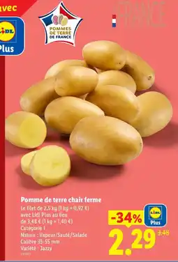 Lidl Pommes de Terre de France offre