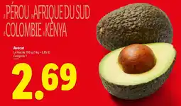 Lidl Avocat offre