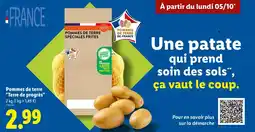 Lidl Pommes de terre Terre de progrès offre