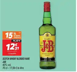 Netto J&B SCOTCH WHISKY BLENDED RARE offre