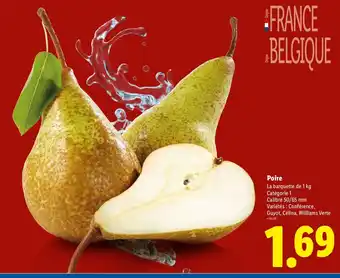 Lidl Poire offre