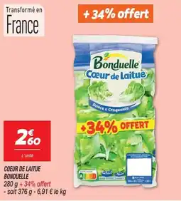 Netto Bonduelle Coeur de Laitue offre