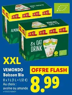 Lidl VEMONDO Boisson Bio offre