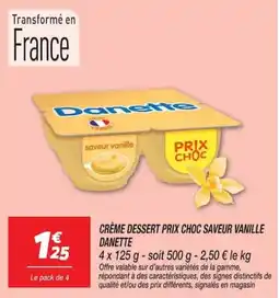 Netto Danette Crème dessert offre