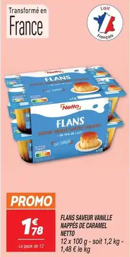 Netto Netto Flans offre