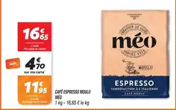 Netto MÉO Café Espresso Moulu offre