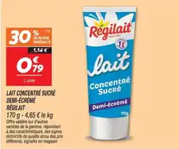 Netto Regilait lait concentré sucré offre