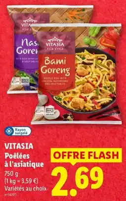 Lidl VITASIA Poêlées à l'asiatique offre