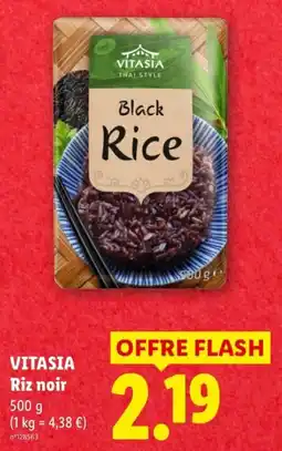 Lidl VITASIA Riz noir offre