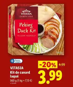 Lidl VITASIA Kit de canard laqué offre