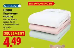 Lidl LUPILU Drap-housse en jersey offre