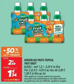 Netto Teisseire Fruit Shoot offre