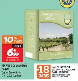 Netto La fontaine à vin offre