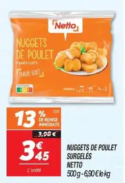 Netto Netto Nuggets de poulet offre