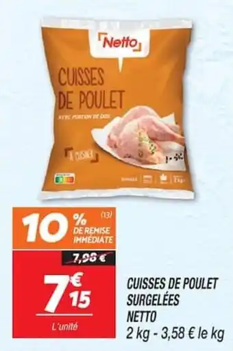 Netto Cuisse de poulet
