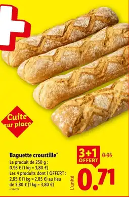 Lidl Baguette croustill offre
