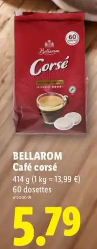 Lidl BELLAROM Café corsé offre