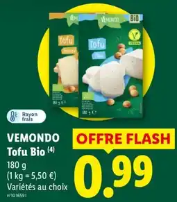 Lidl VEMONDO Tofu Bio offre