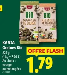 Lidl KANIA Graines Bio offre