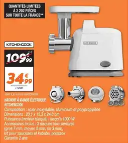 Netto Kitchencook hachoir à viande électrique offre