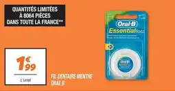Netto Oral B Fil dentaire menthe offre