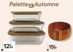 Carrefour Palette d'Automne offre