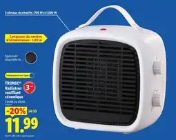 Lidl TRONIC Radiateur soufflant céramique offre