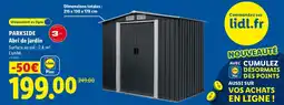 Lidl PARKSIDE Abri de jardin offre