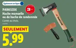 Lidl PARKSIDE Hache manuelle offre