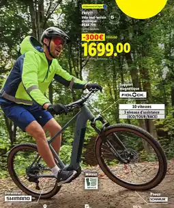Lidl Crivit velo tout-terrain electrique peak 709 offre