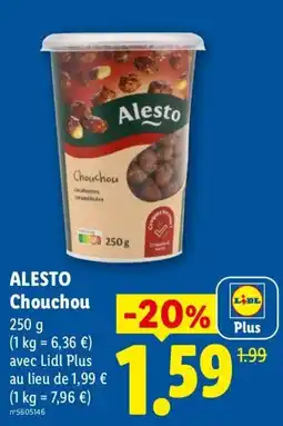 Lidl ALESTO Chouchou offre