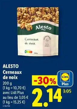 Lidl ALESTO Cerneaux de noix offre