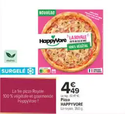 Carrefour HappyVore Pizza La Royale offre