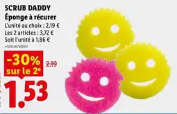 Lidl SCRUB DADDY Éponge à récurer offre