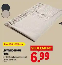 Lidl LIVARNO HOME Plaid offre
